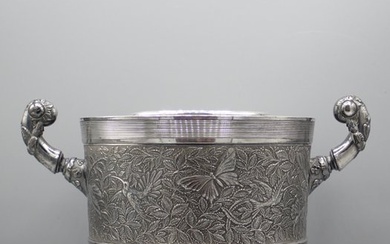 Meriden Silver Plate Co. - Wine cooler - Art Nouveau Champagne cooler - Silver-plated