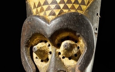 Ngeende mask - Wood - Kuba - DR Congo