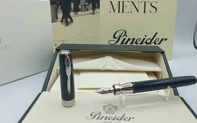 Pineider La Grande Bellezza Hem Gray pennino oro 14kt 585 - Fountain pen