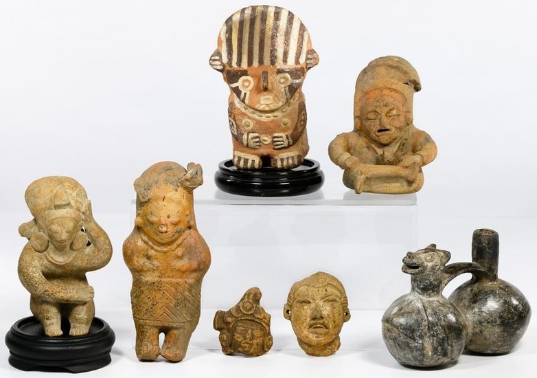 Pre-Columbian Terracotta Figurine Assortment