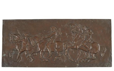 RANDOLPH CALDECOTT (1846-1886) 'A HORSE FAIR IN