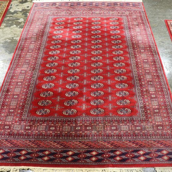 Red Room Size Rug #2- 10'5 x 6'7