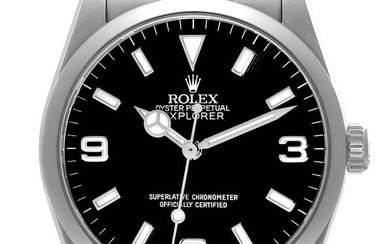 Rolex Explorer I Black Dial