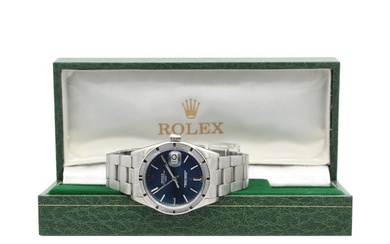 Rolex - Oyster Perpetual Date - Blue Dial - 1501 - Unisex - 1970-1979