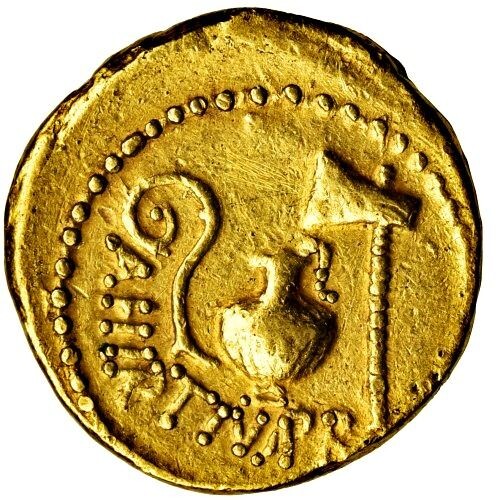 Roman Empire - AV Aureus, Julius Caesar and Aulus Hirtius, 46 BC - Gold