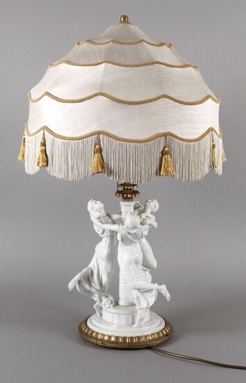 Rosenthal Lamp "Festive Round Table conçu par Karl Himmelstoss en 1913, cachet vert avec l'ajout...