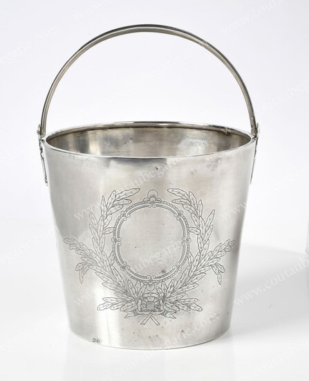 SILVER BUCKET VODKA BOWL. By MUKINA, Moscow,...