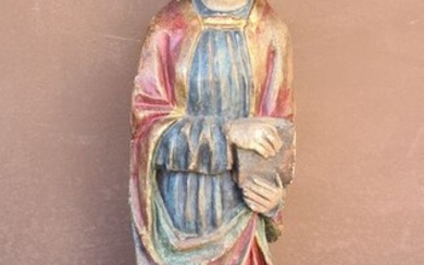 Sculpture, San Marco - 65 cm - Wood - 19th century