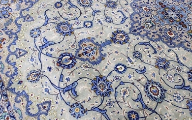 Sehr feiner Kashan Kork - signed Persian carpet - 395 cm - 303 cm