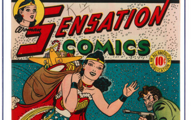Sensation Comics #38 The Promise Collection Pedigree (DC, 1945)...