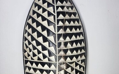 Shield - Wood - African - 58 cm