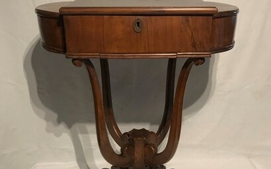 Side table - Charles X style - Cherry, Wood - 19th century