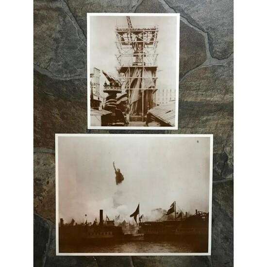Statue of Liberty Sepia Photo Prints