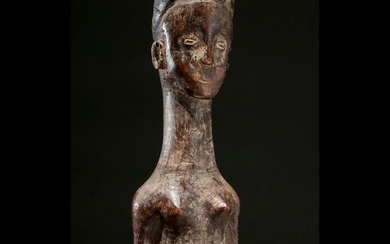Statue(s) - Wood - Attie - Côte d'Ivoire