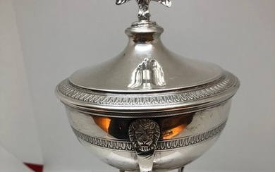 Sugar pot (1) - .800 silver - Italy - Second half 20th century