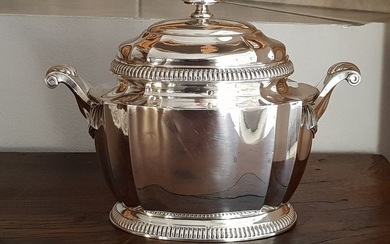 Sugar pot - .950 silver - Henri Gauthier - Paris - France - Early 20th century