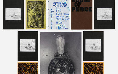 Tal R b.1967 Artist's books, six