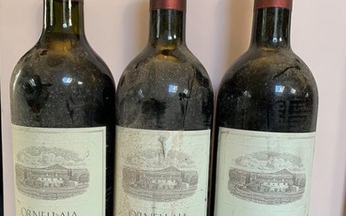 Tenuta dell'Ornellaia, Ornellaia; 1994, 95 & 96 - Tuscany - 3 Bottles (0.75L)