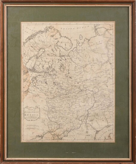 Thomas Kitchin Map of European Russia.