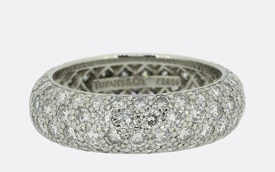Tiffany & Co. 3.00 Carat Diamond Full Eternity Ring Size M