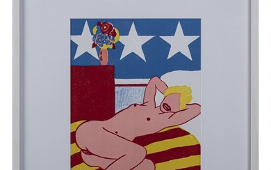 Tom Wesselmann (1931 Cincinatti - 2004 ibid), Untitled from 'One Cent Life', 1964, Lithographie couleur...
