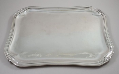 Tray - .950 silver - France - Late 19th century