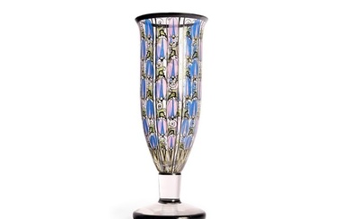 Vase, in the style of Josef Hoffmann, design by Haida technical college, around 1920