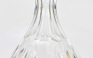 WHITE STAR LINE; a Stuart cut glass decanter, height 22cm.Condition...