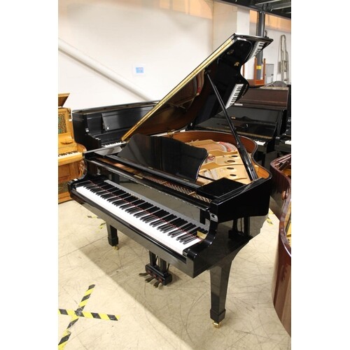 Yamaha (c1995) A 5ft 3in Model C1 grand piano in a bright eb...