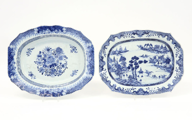 two 18th Cent. Chinese porcelain serving