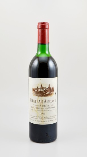 1 bottle 1986 Chateau Ausone, Saint-Emilion Grand...