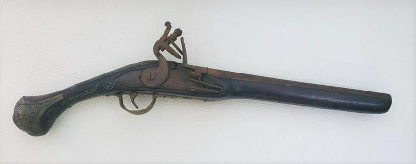19thc French Hand gun