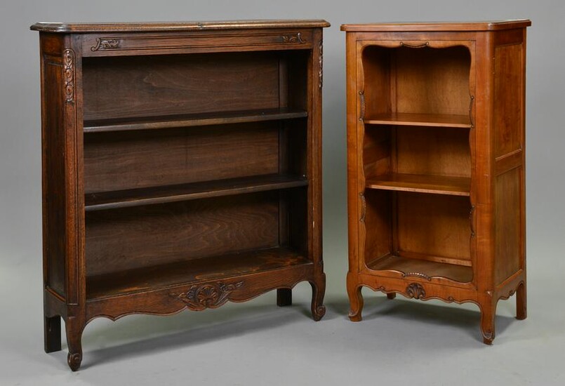 2 Louis XV Style Bookshelves