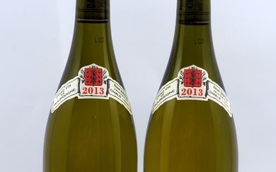 2 bouteilles CHABLIS 2013 Grand Cru Les Clos. René et Vincent Dauvissat