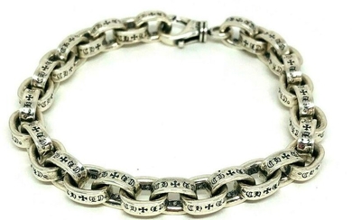 2010 Chrome Heart 925 Sterling Silver Link Bracelet
