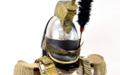 Circa 1830s Complete French Cuirassier or Dragoon