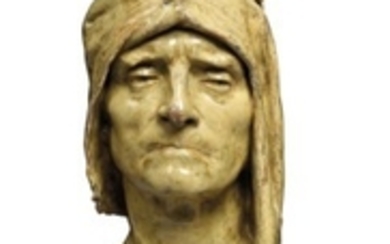 ALPHONSE AMEDEE CORDONNIER (FRENCH, 1848-1930), Bust of Dante