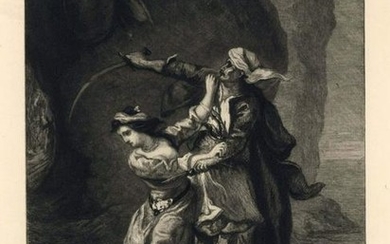 Eugene Delacroix La Fiancee d'Abydos