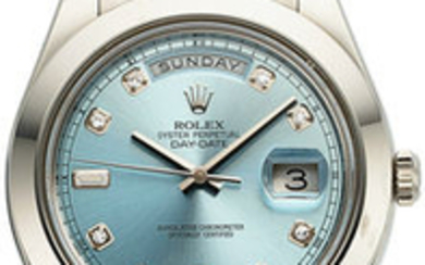 Rolex: Platinum & Diamond Day-Date II.