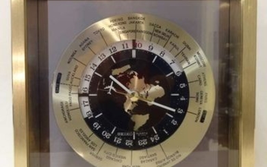 Mid-Century Swiss Desk Clock.