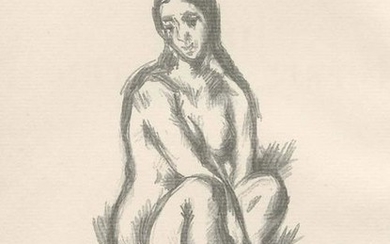 Paul Cezanne Femme nu