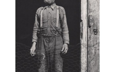 PAUL STRAND - Old Fisherman, on the Fox River, Canada