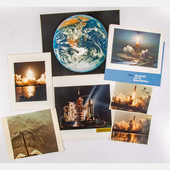A Collection of NASA Space Shuttle Program Memorabilia