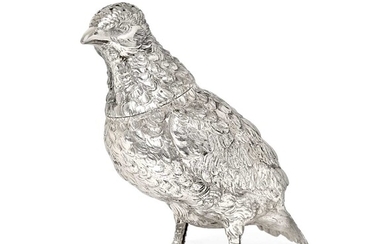 A German Silver Novelty Pepperette by Neresheimer, Hanau, With English Import Marks for L. Neresheimer and Co., London, 1925