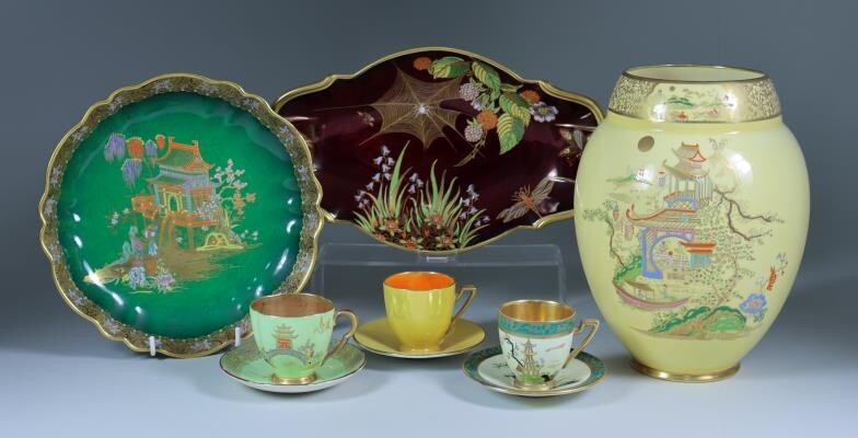 A Group of Carlton Ware Pottery, Various Dates, including...