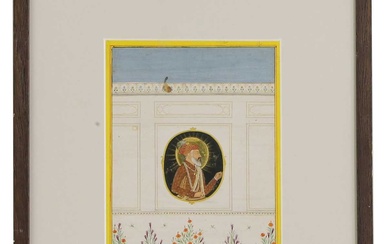 A Mughal portrait of Shah Jahan (r.1628-1658)