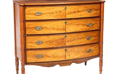 American Federal Mahogany Chest of Drawers