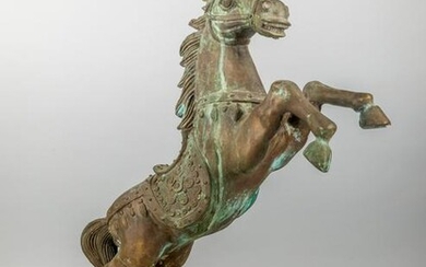 Art Brass Figure of Horse