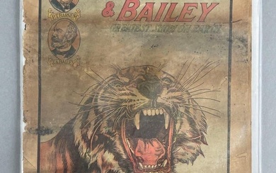 Barnum and Bailey Circus Advertising Magazine