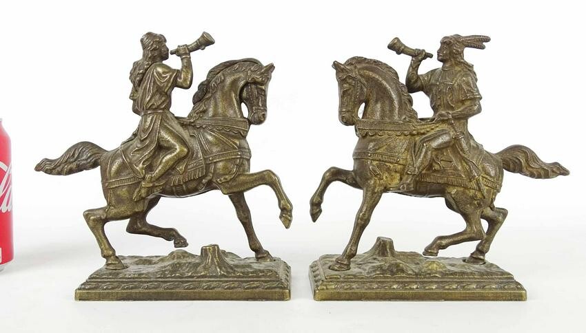 Bronze Riders on Horse